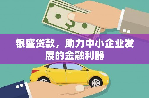 巴东银盛贷款，助力中小企业发展的金融利器