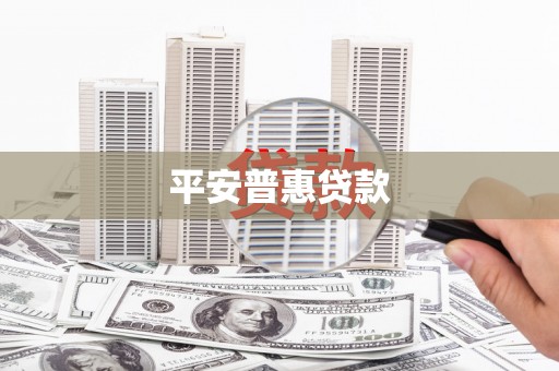 巴东平安普惠贷款
