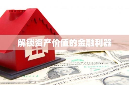 巴东解锁资产价值的金融利器